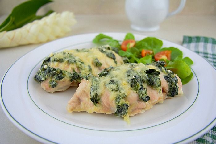 Spinach Ricotta Stuffed Chicken